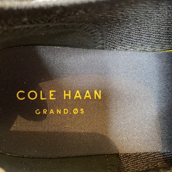 Cole Haan Ella 2 black and white grand knit lace up sneakers size 8.5B - Picture 7 of 11